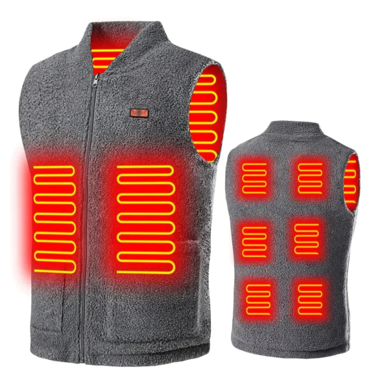 Gilet Chauffant Électrique WarmTECH (Une Pièce)