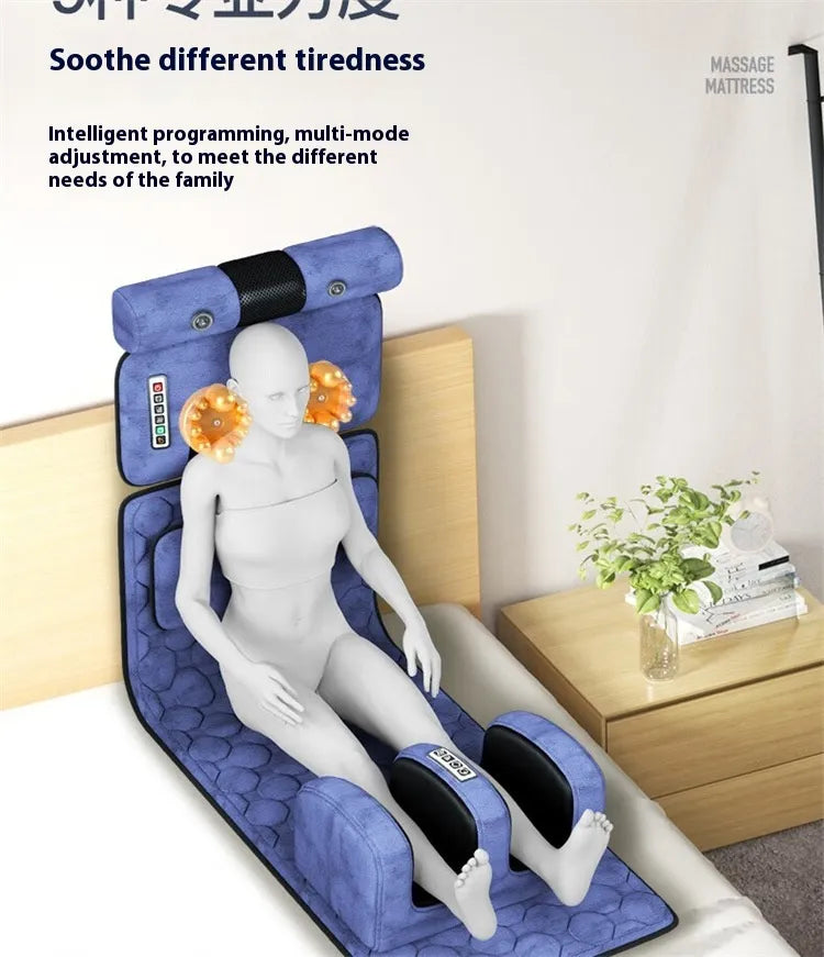 Tapis de massage cervical allongé pour le corps entier
