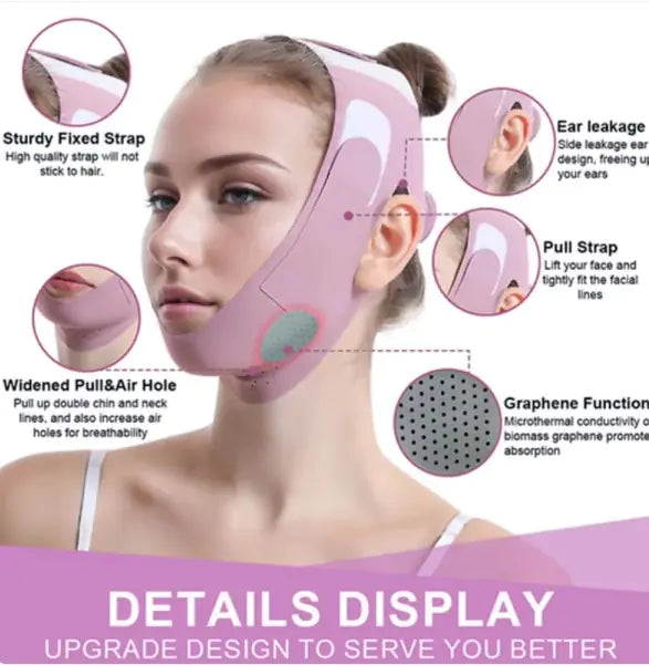 Bandage de contention faciale