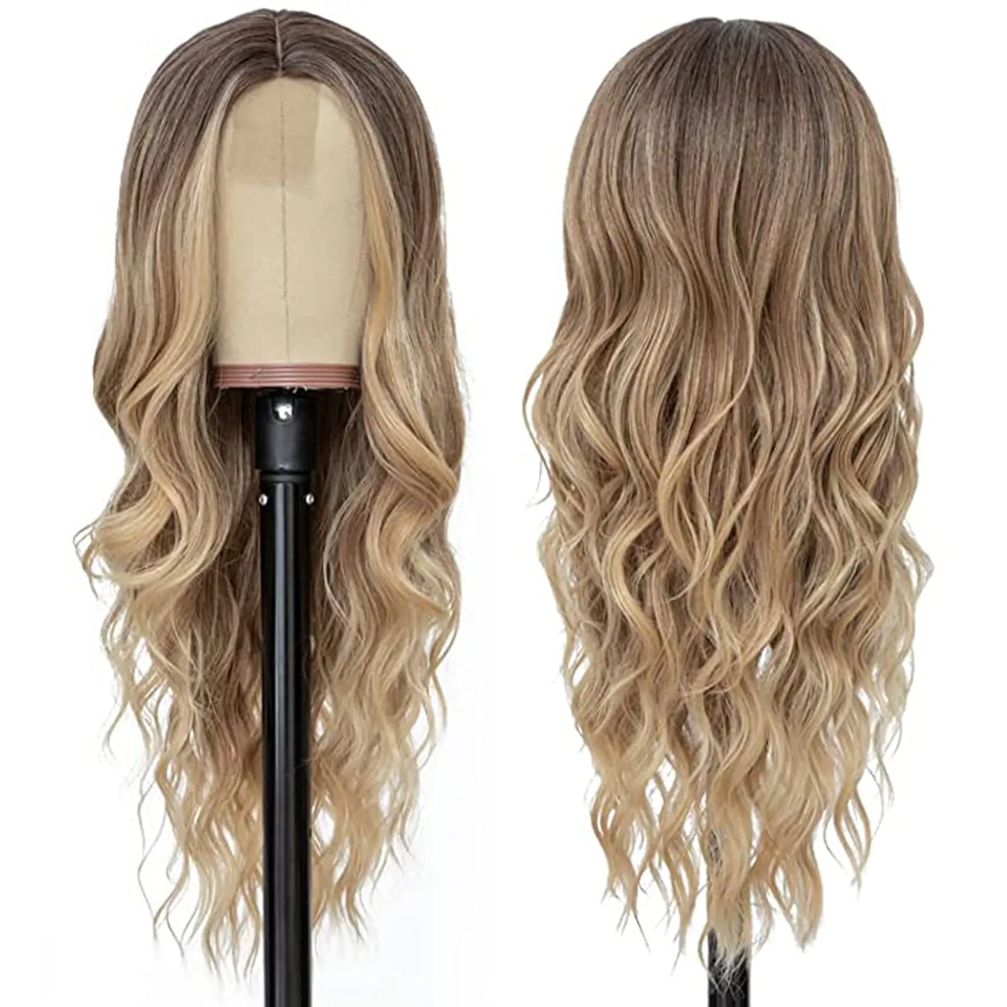 Coiffure en Dentelle pour Femmes pour Cheveux Bouclés à Grandes Ondulations
