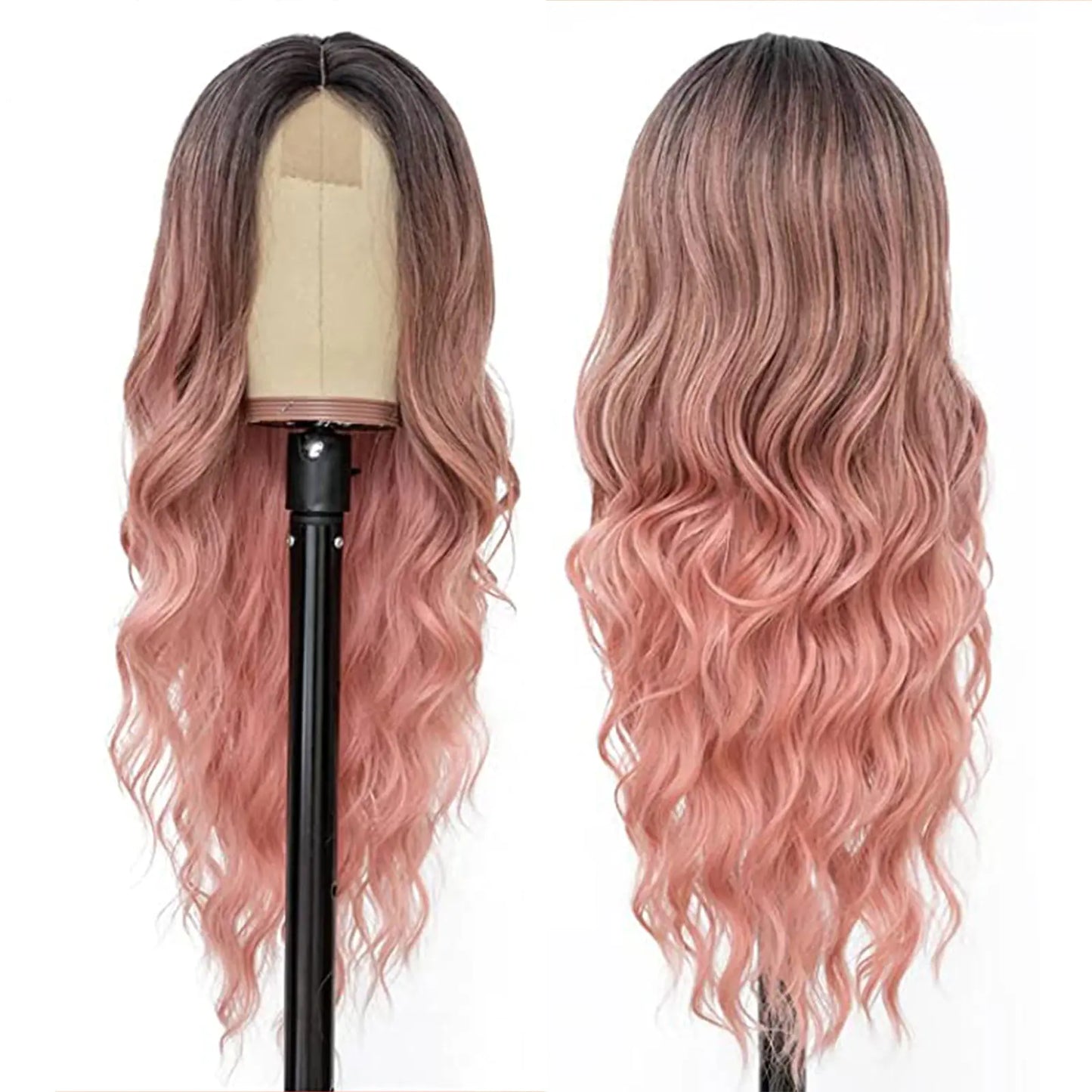Coiffure en Dentelle pour Femmes pour Cheveux Bouclés à Grandes Ondulations