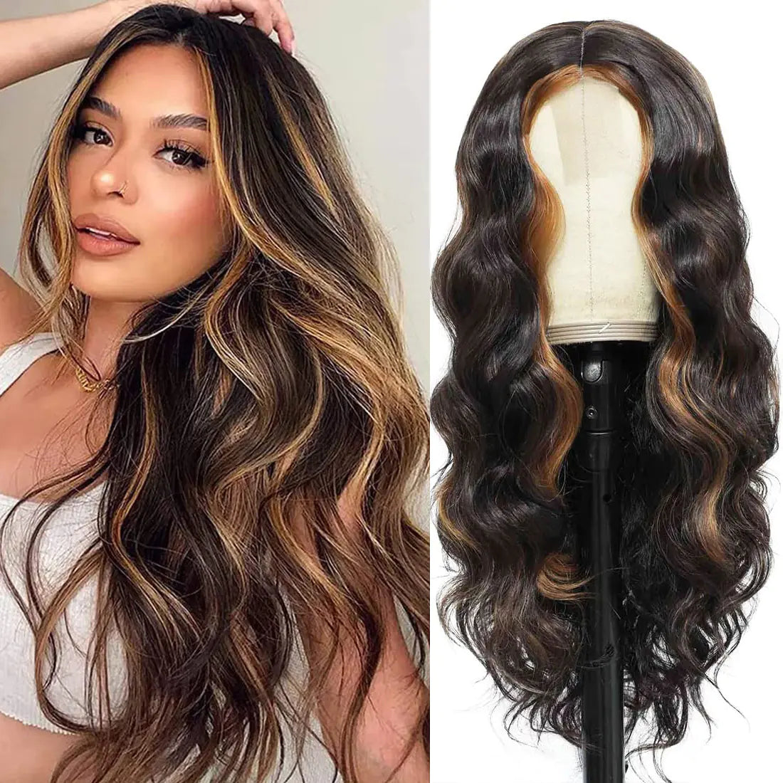 Coiffure en Dentelle pour Femmes pour Cheveux Bouclés à Grandes Ondulations