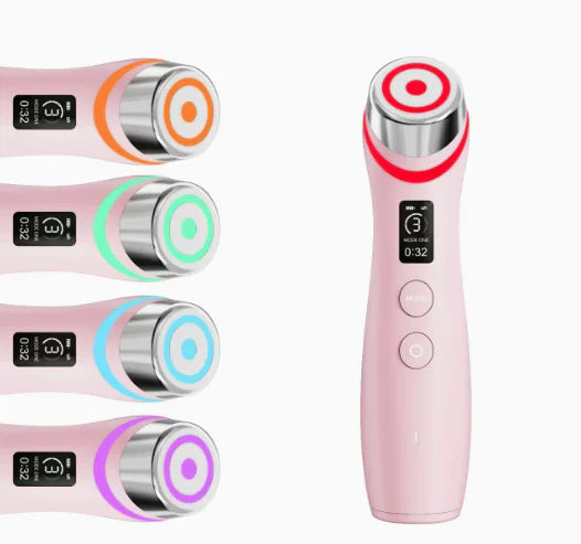 Dispositif de massage par vibrations et photothérapie