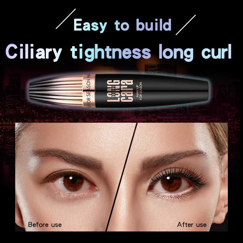Waterproof Mascara with Jujube-Shaped Brush Head