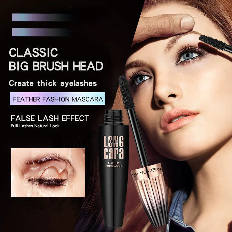 Waterproof Mascara with Jujube-Shaped Brush Head