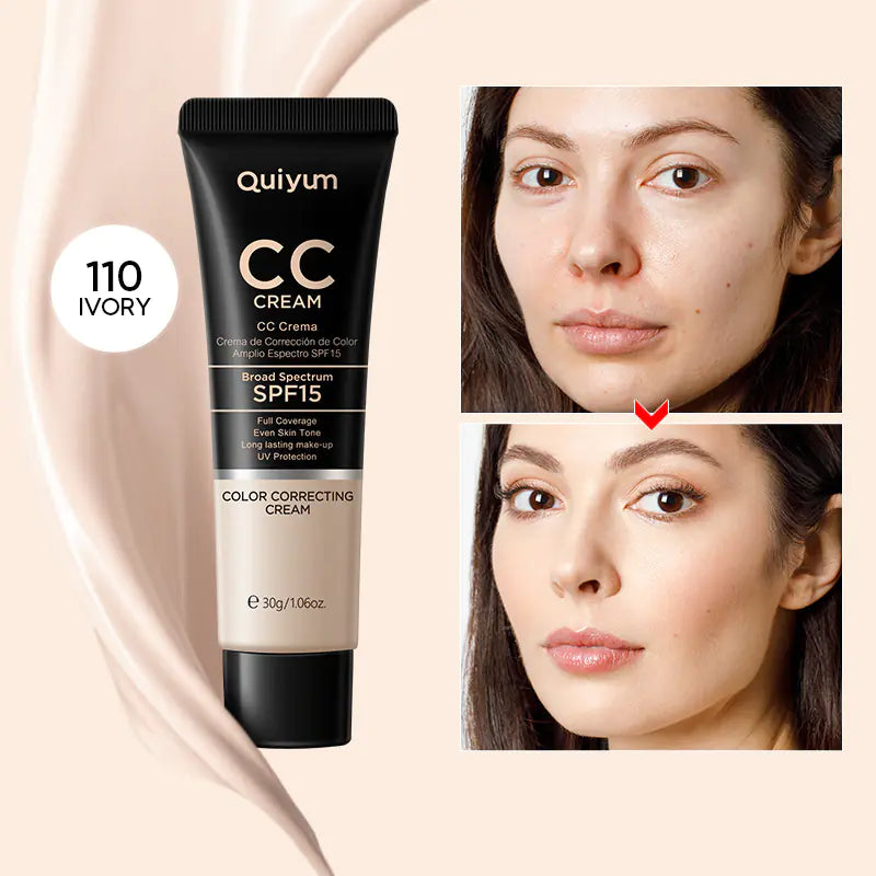 Crème CC Quiyum – 30ml hydratante et camouflante