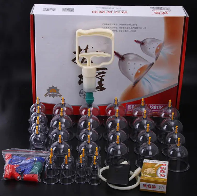 Ventouses à vide pour massage