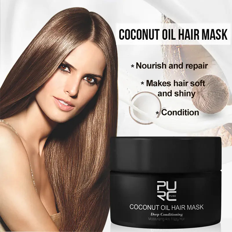 Masque capillaire lissant anti-chute & anti-frisottis