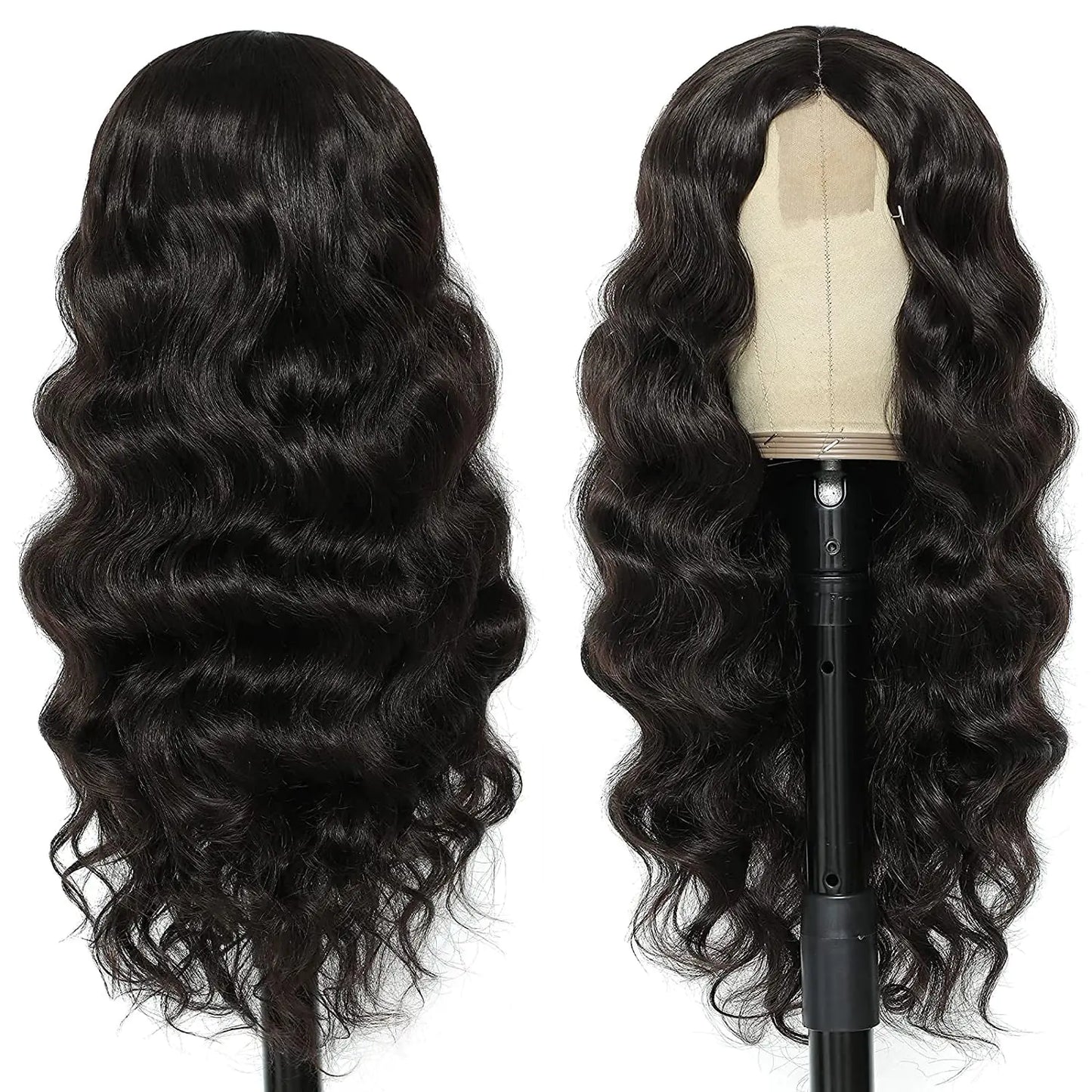 Coiffure en Dentelle pour Femmes pour Cheveux Bouclés à Grandes Ondulations