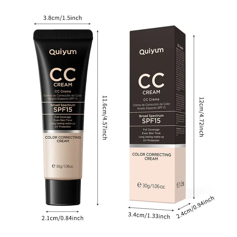 Crème CC Quiyum – 30ml hydratante et camouflante