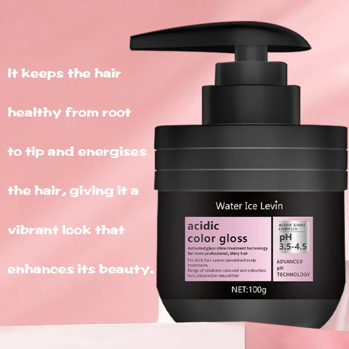 Crème hydratante cheveux – Effet soyeux instantané (500ml)