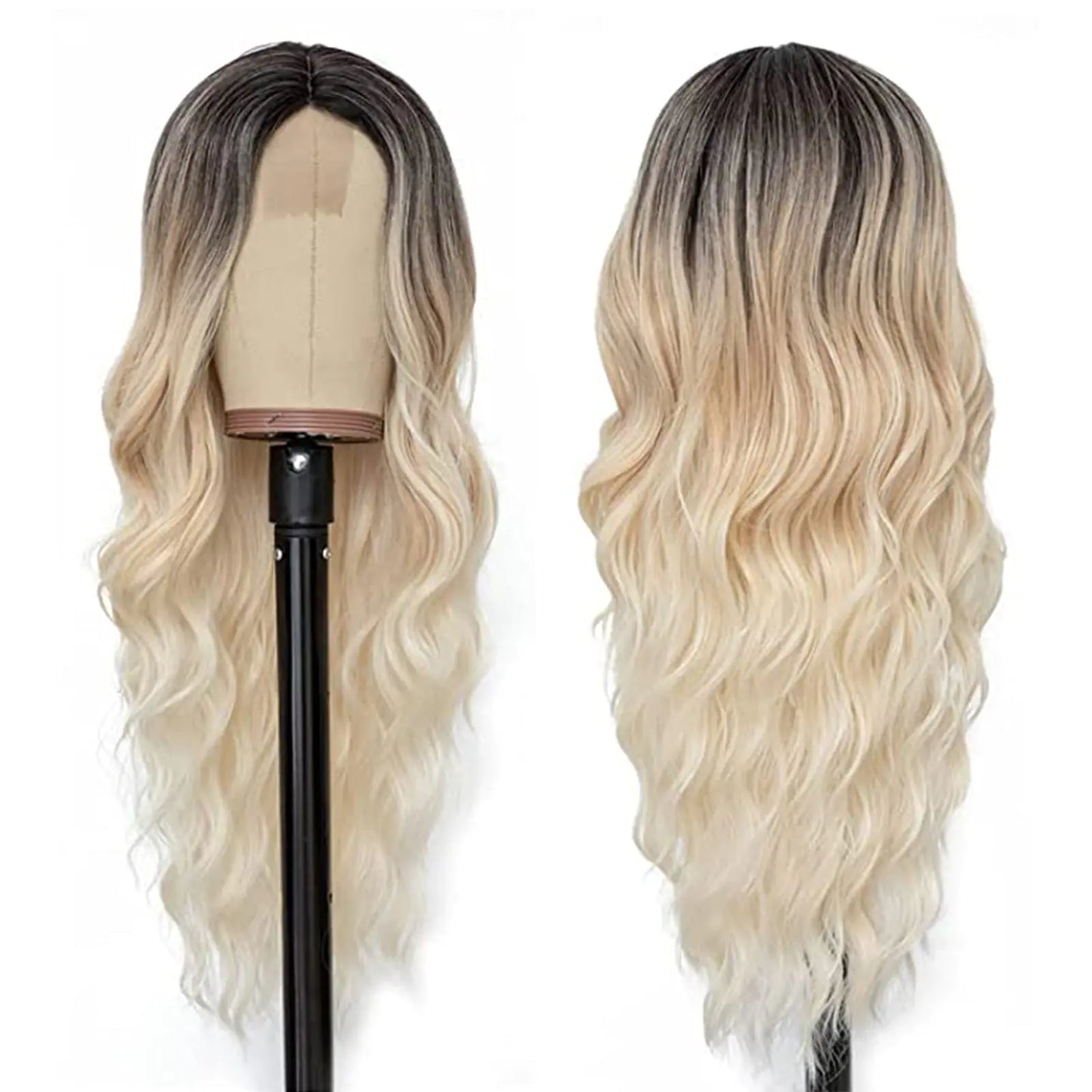 Coiffure en Dentelle pour Femmes pour Cheveux Bouclés à Grandes Ondulations