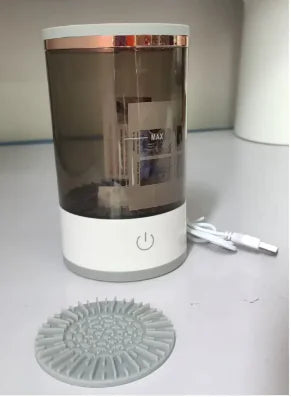 Nettoyeur Électrique Portable pour Pinceaux de Maquillage avec Charge USB