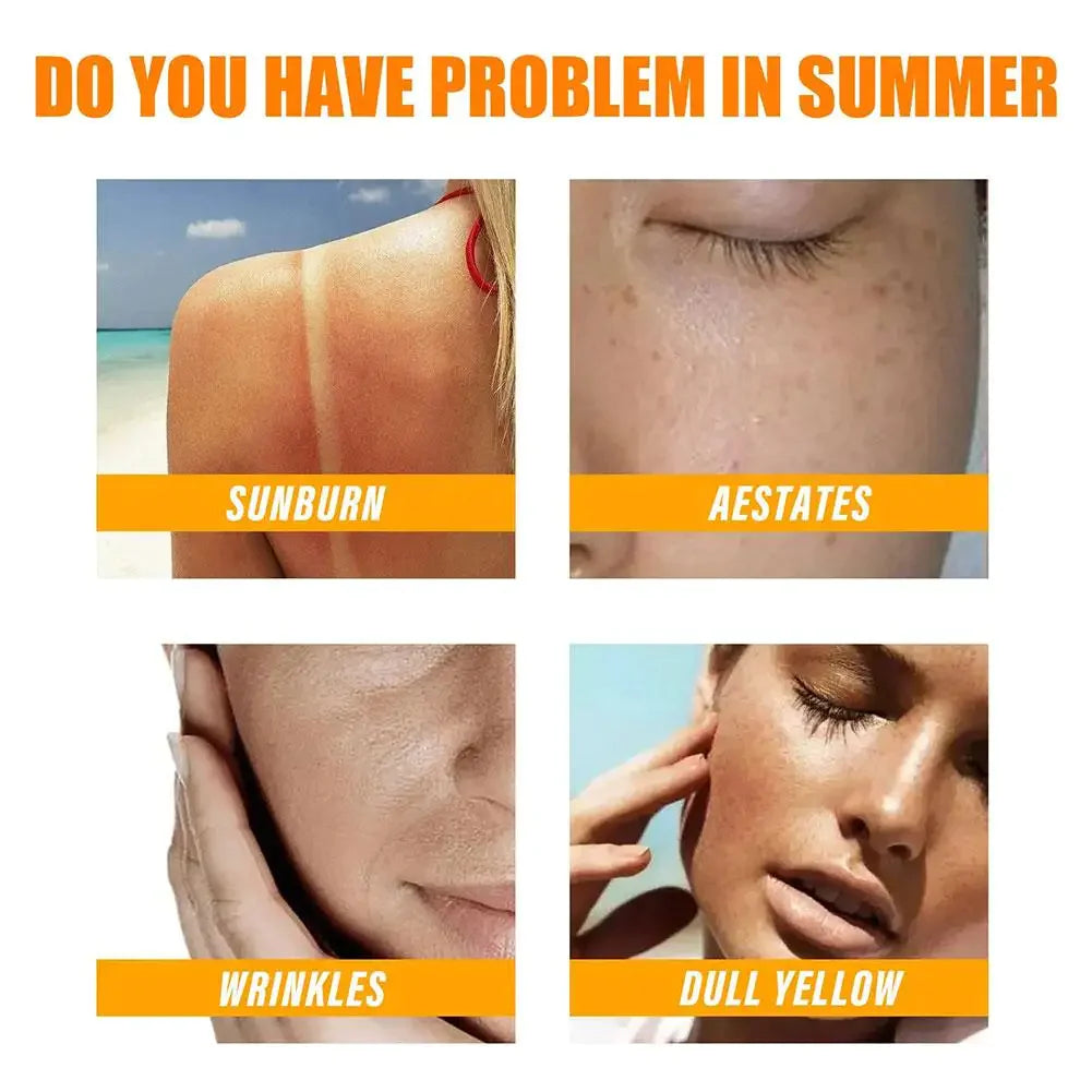 Écran Solaire Blanchissant SPF50+ avec Protection UV (25G)