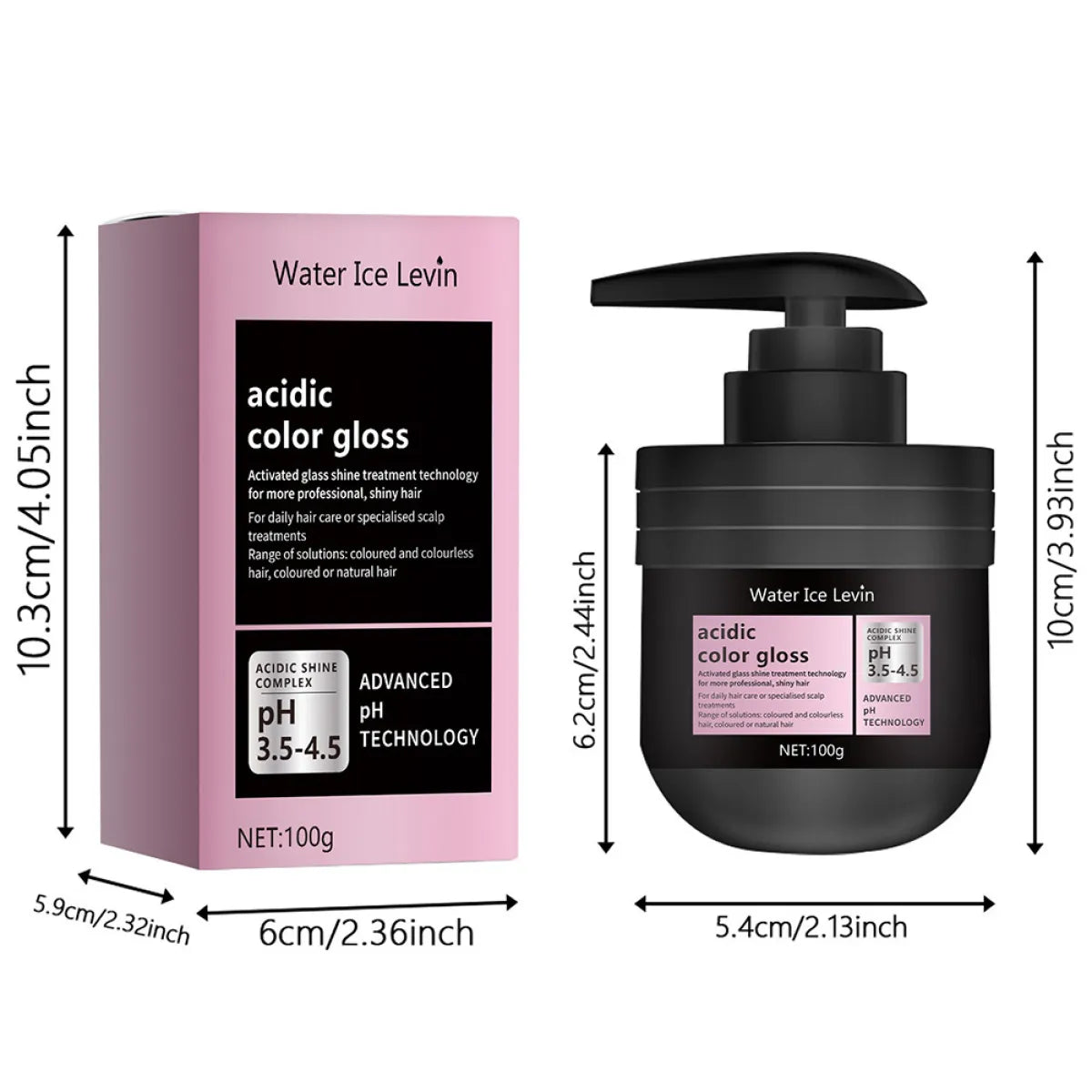 Crème hydratante cheveux – Effet soyeux instantané (500ml)
