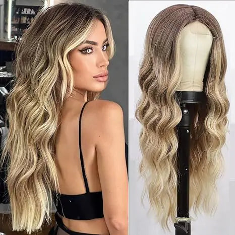 Coiffure en Dentelle pour Femmes pour Cheveux Bouclés à Grandes Ondulations