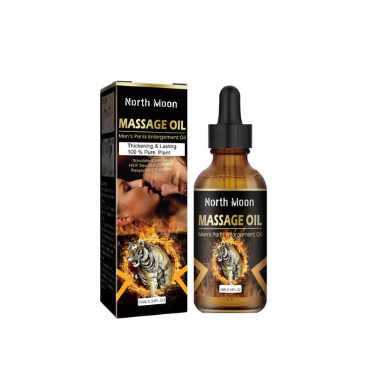 Huile de Massage North Moon pour Hommes, Soin du Corps et Hydratation
