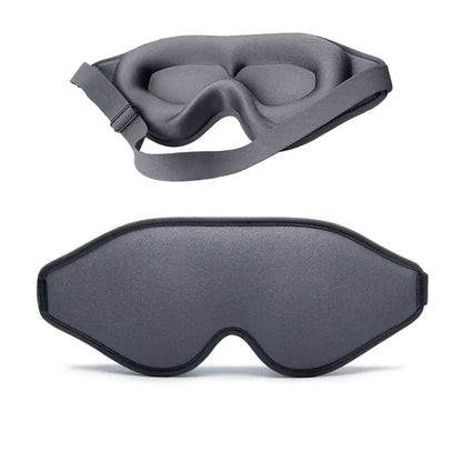 Masque de Sommeil en Mousse à Mémoire de Forme 3D Naturel pour le Confort