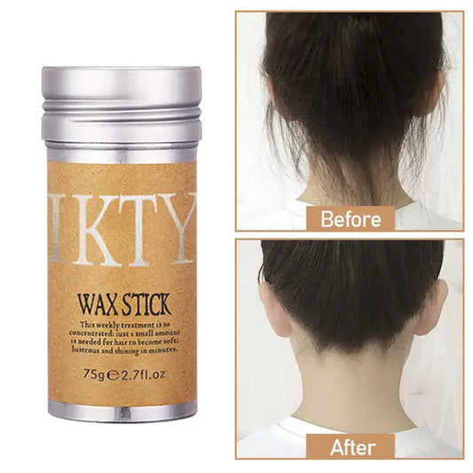 Professional Non-Greasy Hair Wax Stick for All Hair Types