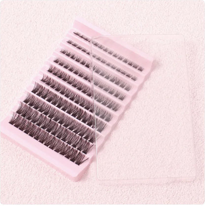 Kit de faux cils en clusters naturels – Grande capacité