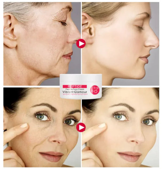 Crème Visage Anti-Âge aux Six Peptides