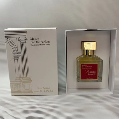Parfum Populaire Baccarat Rouge Rose Oud 70ml (Vente en gros)