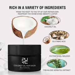 Masque capillaire lissant anti-chute & anti-frisottis