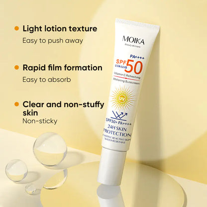 Écran Solaire Blanchissant SPF50+ avec Protection UV (25G)