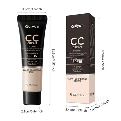 Crème CC Quiyum – 30ml hydratante et camouflante