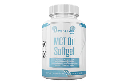 Gélules d'huile MCT – Energie rapide