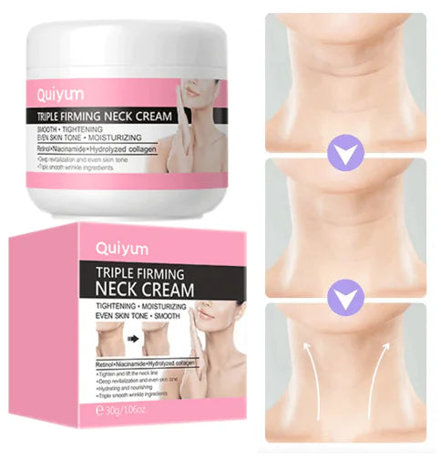 Crème pour le Cou QUIYUM 30g pour Hydratation et Soin